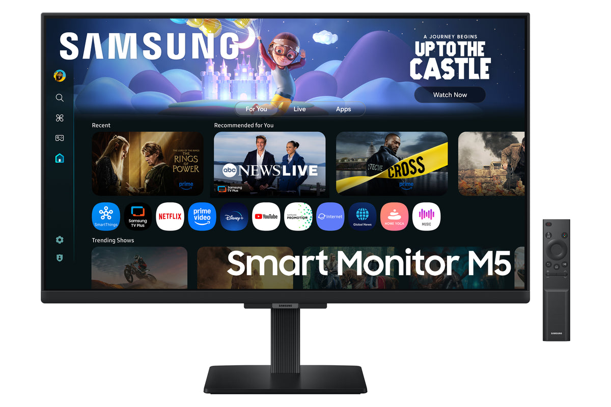 Smart Monitor Samsung M5 S27FM500EU 27"/ Full HD/ Multimedia/ Smart TV/ preto