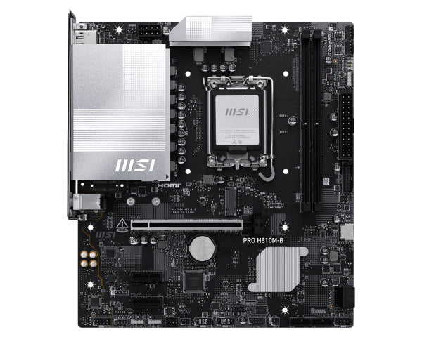MSI Placa Base PRO H810M-B DDR5 mATX LGA1851