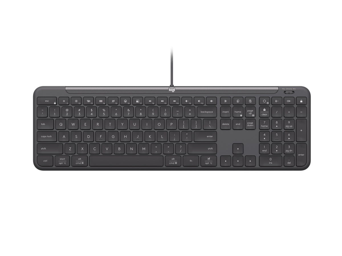 Teclado Logitech Signature Slim Com fios K620 DE / 920-013327 Graphite