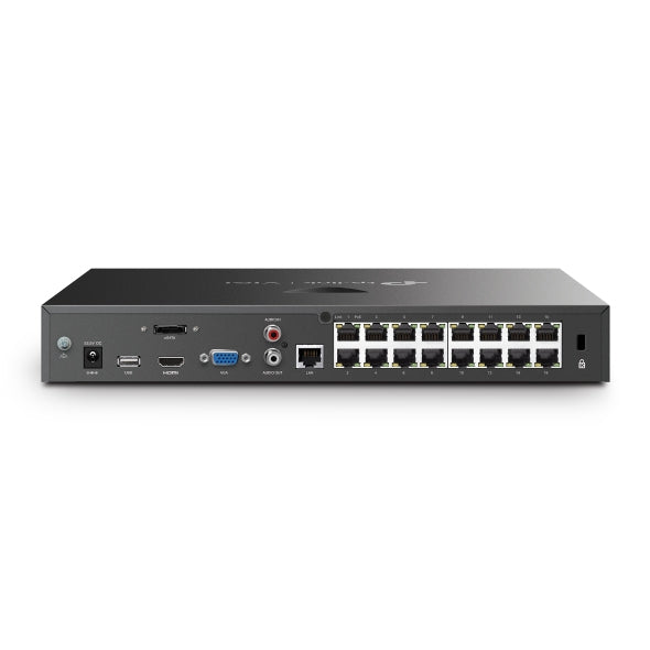Gravador de Vídeo em Rede VIGI NVR2016H-16MP Grabador IP Rack 02 HDD 16 C Po - imagem 6