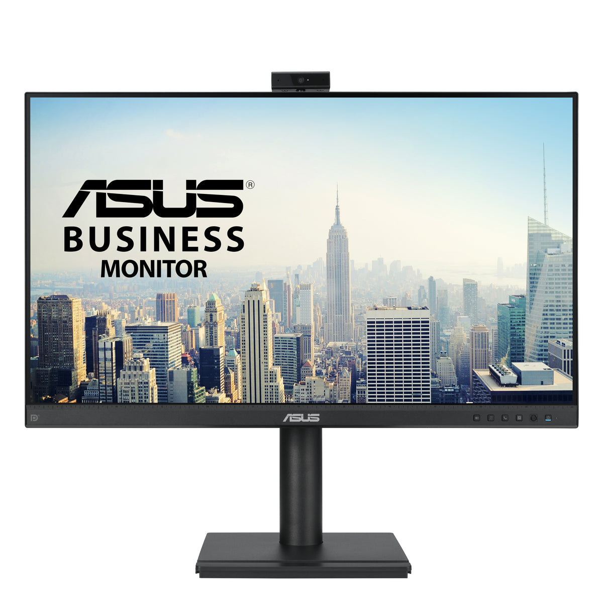Monitor Profissional Asus BE249QFK 24"/ Full HD / Webcam / Multimédia / Ajustável em altura/altura