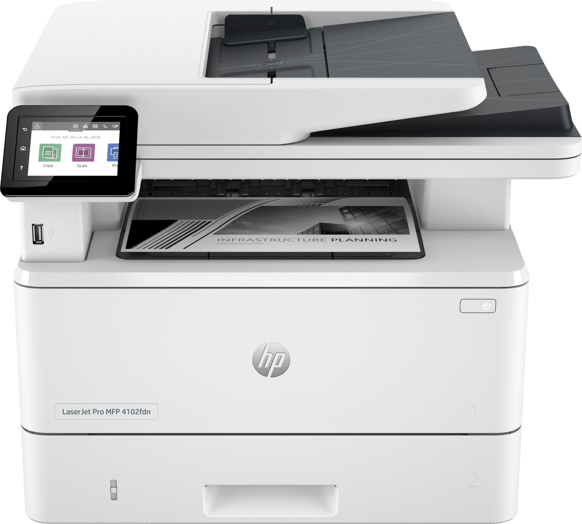 Impressora multifunções HP Multifunções Laserjet Pro 4102F Fax/Duplex - imagem 4