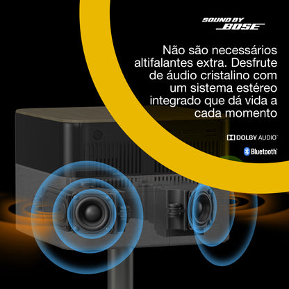 Projetor Epson Lifestudio Flex EF-72 / V11HB76640 preto, oak, prateado - imagem 10