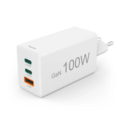 Carregador Hama USB-C USB-A 100W / 00201997 branco