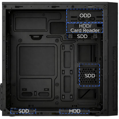 Caixa de Computador Coolbox CAJA MATX M680 USB-C 3.2 GEN1 FTE 500W - imagem 3