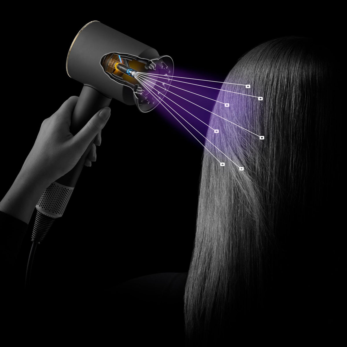 Secador de Cabelo Dyson Supersonic Nural / 113407-01 rosa, rose gold - imagem 10