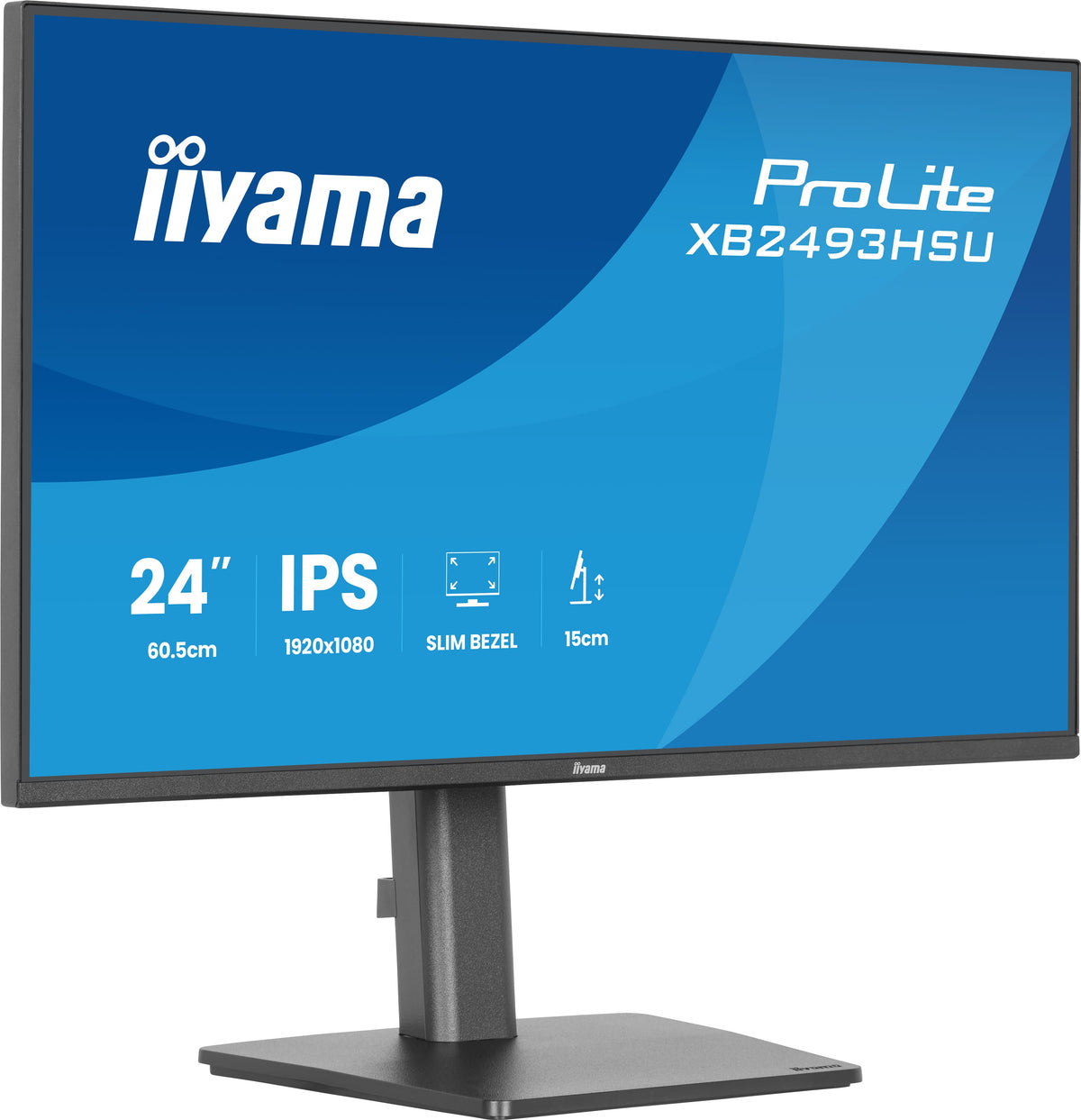 Monitor iiyama ProLite XB2493HSU / XB2493HSU-B1 preto - imagem 5