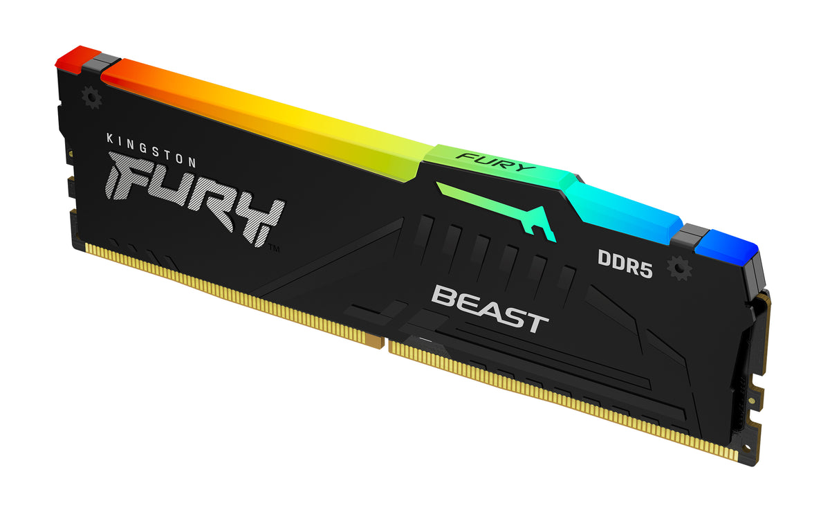 Memória RAM Kingston FURY Beast RGB - 32 GB
