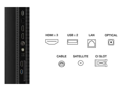 Televisão TCL 50T69C TV 50" Qled 4K Google TV Onkyo - imagem 6