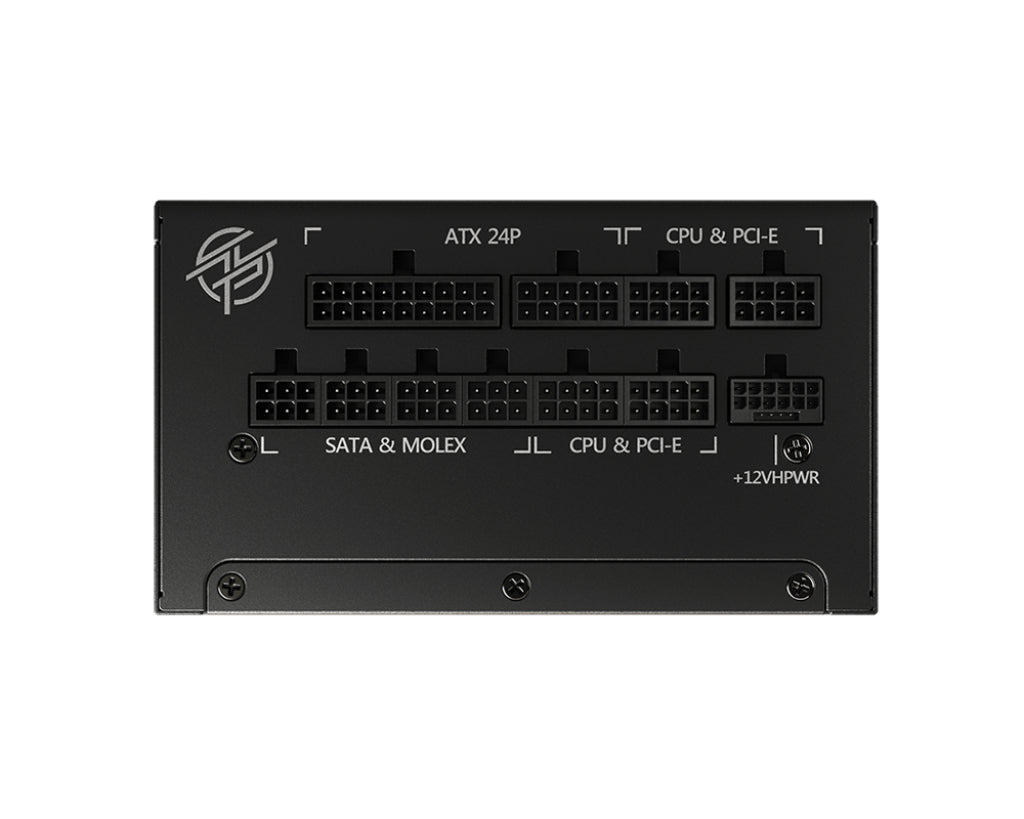 Fonte de Alimentação MSI MPG A1000G PCIE5 / 306-7ZP7C11-CE0 preto - imagem 2