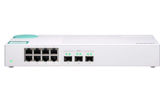 QNAP QSW-308S Rede switch Unmanaged Gigabit Ethernet (10/100/1000) branco