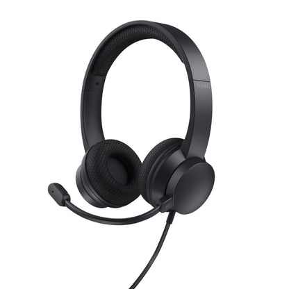 Auscultadores Trust Ayda/ com microfone/ USB/ preto