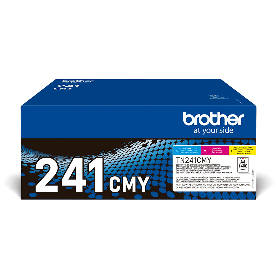 toner Original Brother TN241CMY Multipack/ Cian/ Magenta/ Amarillo