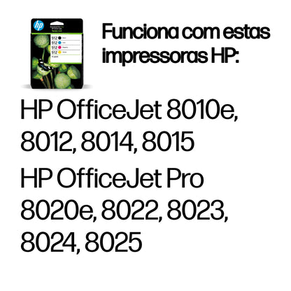 HP Ink 912 / 6ZC74AE BK,C,M,e Multipack - imagem 3