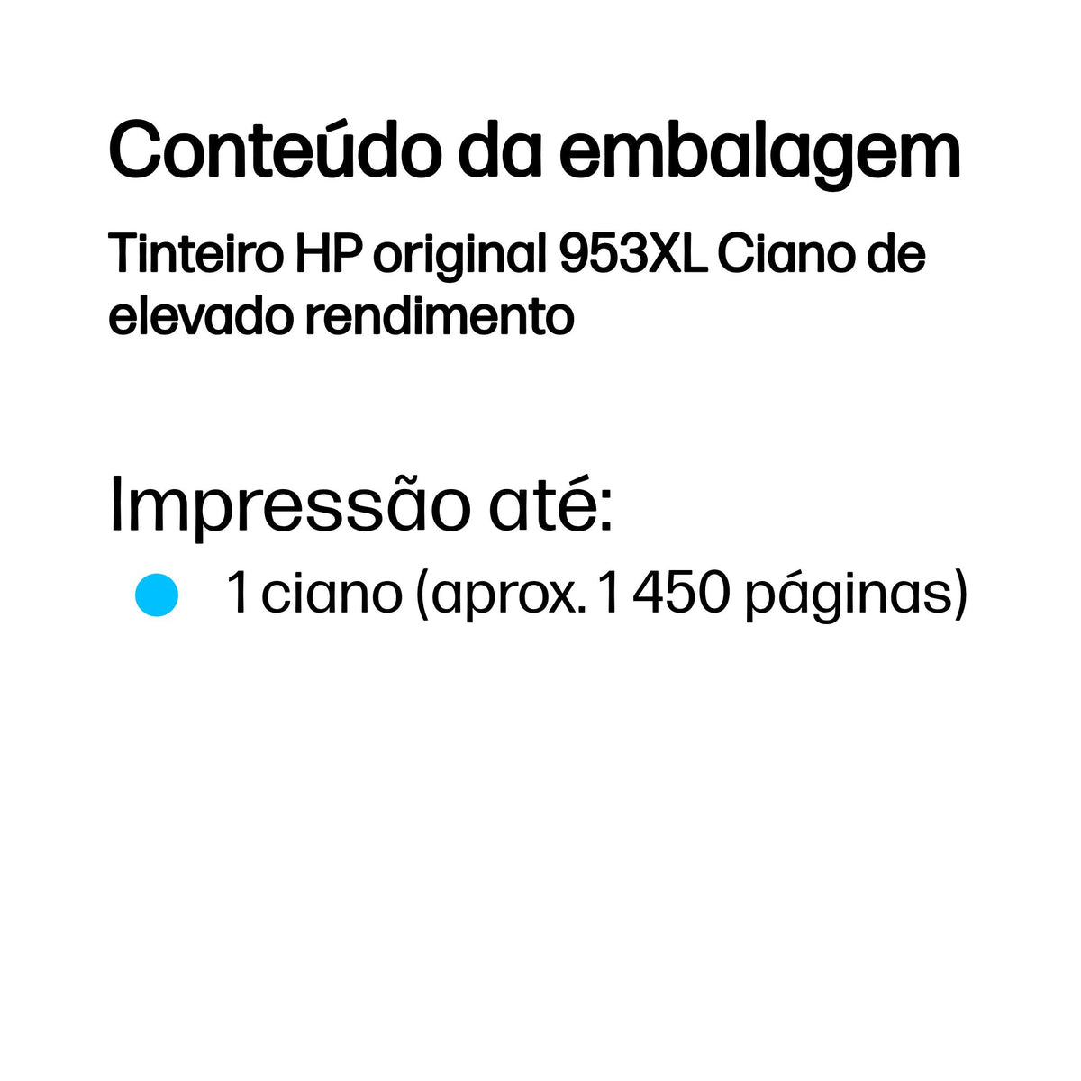 HP Ink 953XL / F6U16AE Cyan XL - imagem 4