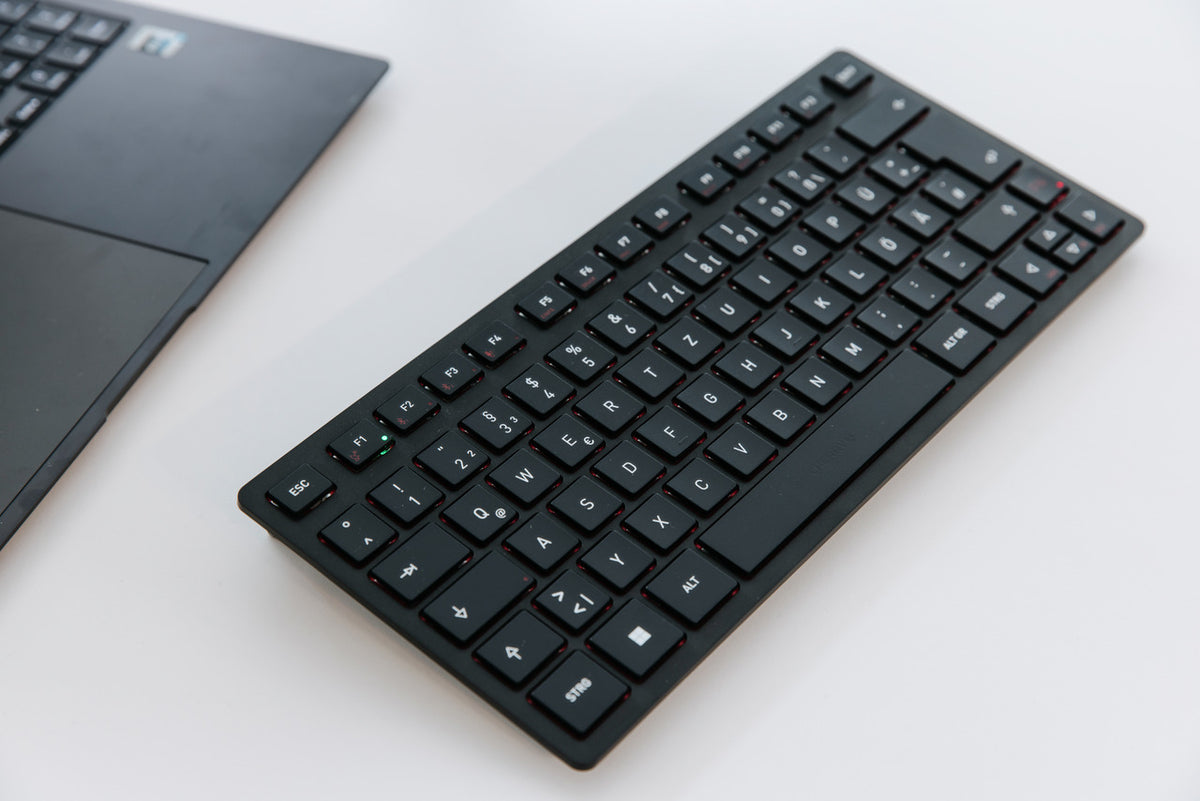 Teclado CHERRY KW 9200 MINI / JK-9250EU-2 preto - imagem 6