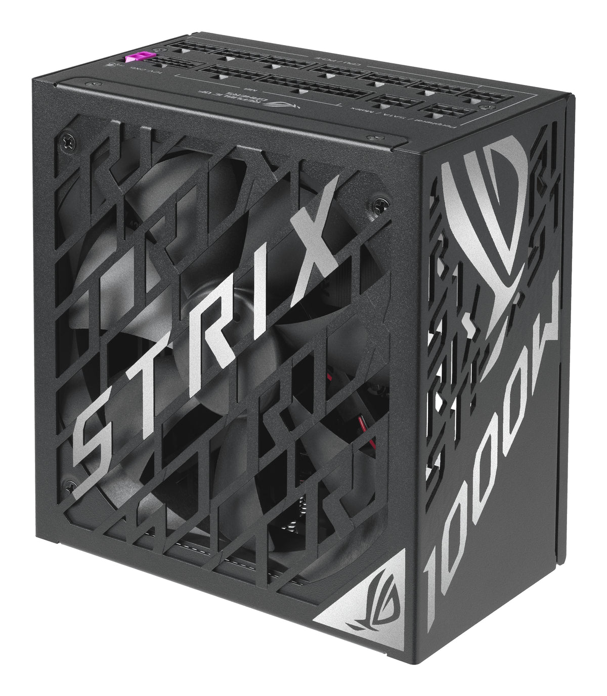 Fonte de Alimentação ASUS ROG Strix 1000W Platinum / 90YE00W1-B0NA00 preto, prateado - imagem 8