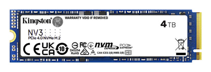 Disco SSD Kingston M.2 NV3 M.2 2280 4TB / SNV3S/4000G - imagem 15