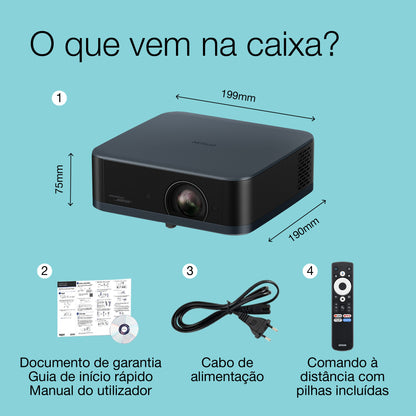 Projetor Epson EF-62N / V11HB73440 Metallic, Navy - imagem 11