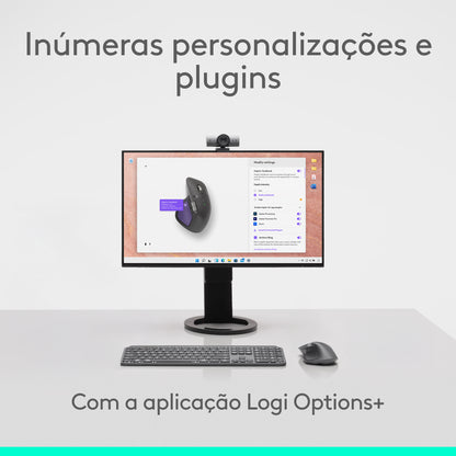 Rato Logitech MX Master 4 for Mac / 910-007577 prateado - imagem 21