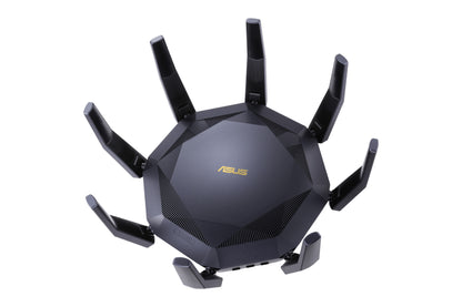 Router sem fios Asus RT-AX89X/ WiFi 6/ 6000Mbps/ 2.4GHz 5GHz/ 8 Antenas/ WiFi 802.11ax/ac/n/a/ - n/b/g