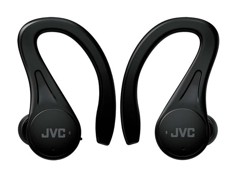 Auscultadores Bluetooth JVC HA-EC25T com caixa de carregamento/ Autonomia 7.5h/ Preto