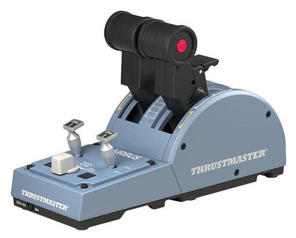 Comando de simulação de voo Thrustmaster TCA Quadrant Airbus Edition / 2960840 preto, azul - imagem 2