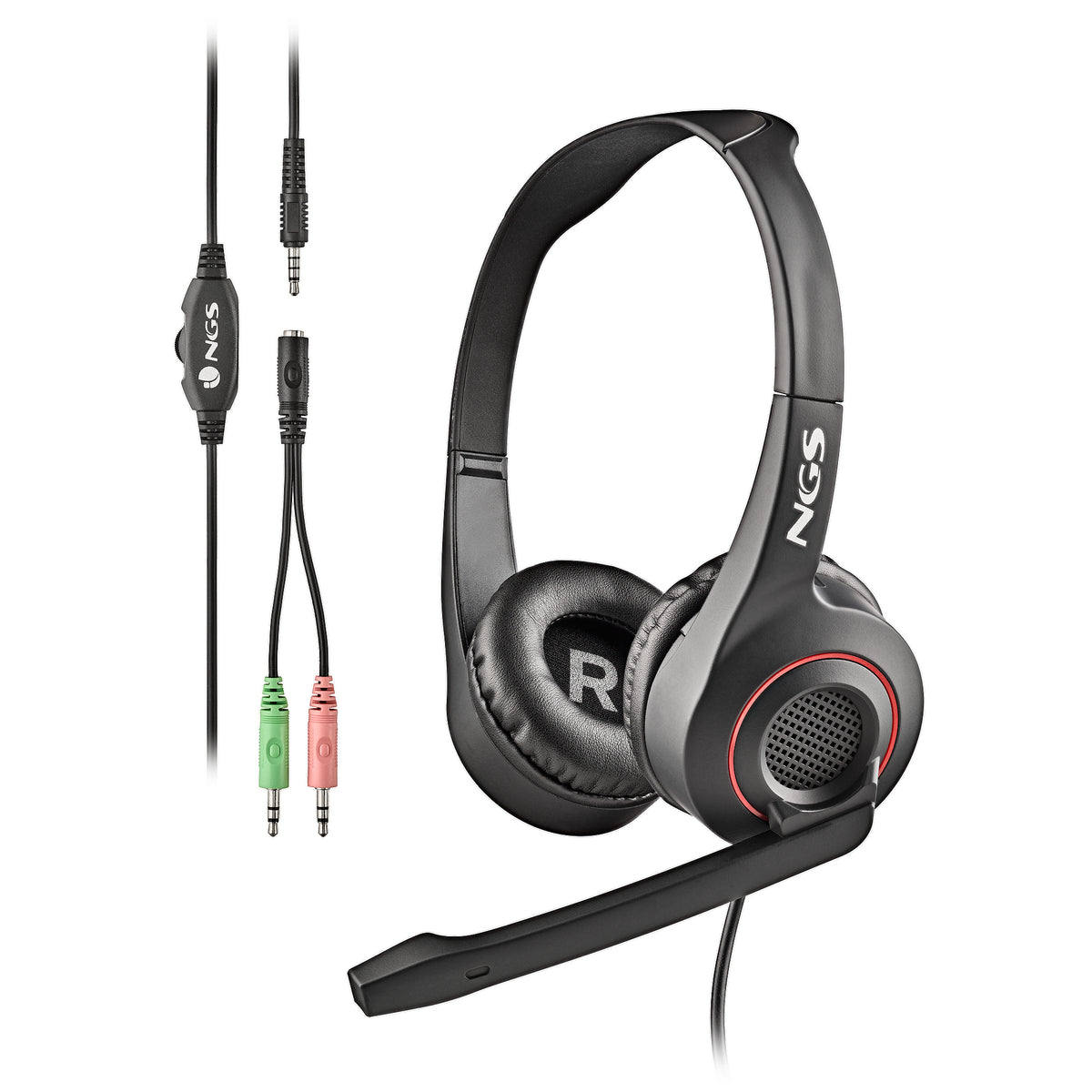 NGS AURICULAR com MICROFONO AJUST JACK MSX10PRO