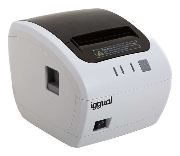 Impressora iggual térmica TP EASY 80W USB+RJ11 blan - imagem 9
