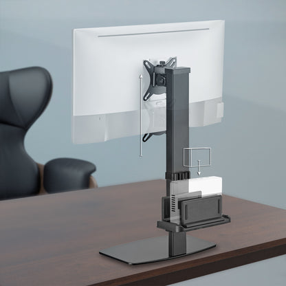 Suporte de secretária para Monitor, TV e MiniPC DT32TSR-165/ Swivel/Tilt/Tie 8kg