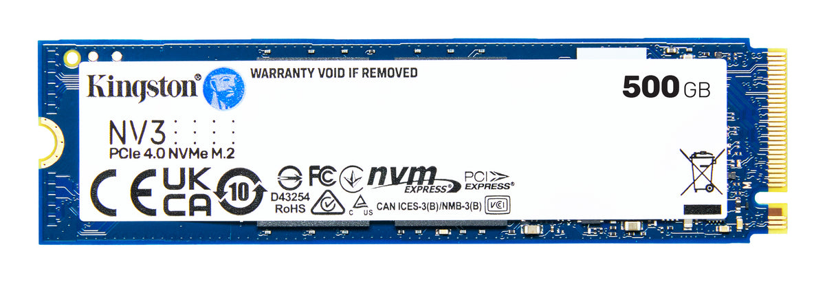 Disco SSD Kingston NV3 500GB PCIe NVMe Gen 4.0 - imagem 6