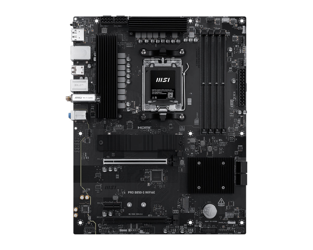 MSI Placa Base PRO B850-S WIFI6E DDR5 ATX AM5 - imagem 6