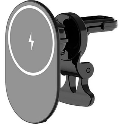 Suporte magnético VEGER para saída de ar com carregamento sem fio compatível com MagSafe 15W Y38