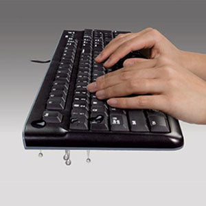 Teclado Logitech K120 / 920-002508 preto - imagem 5