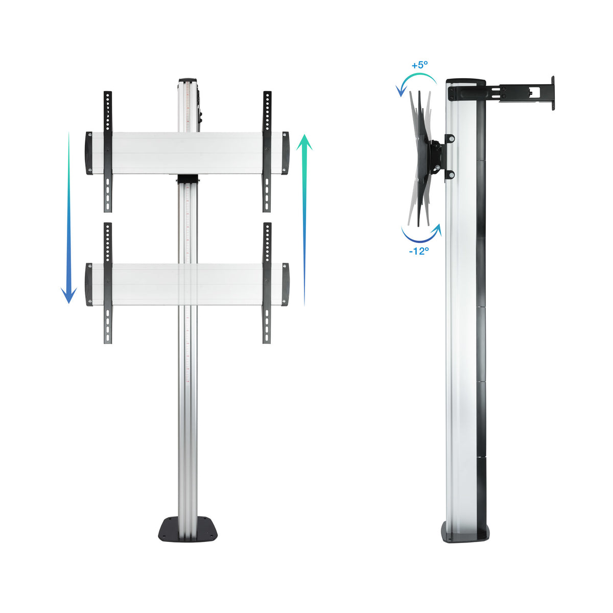 Tooq FS2270M-B Soporte suelo fijo 37-70" - imagem 7