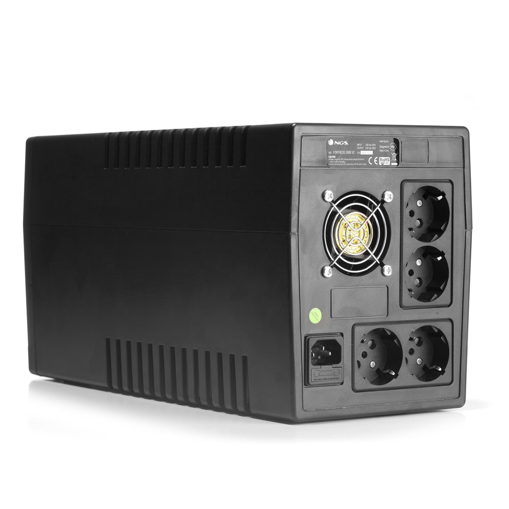 UPS NGS Sai FORTRESS 2000V2, 900W - AVR 4 SHUCKO - imagem 4