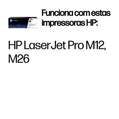 HP toner CF279A Preto - imagem 3