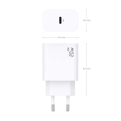 Carregador Aisens GaN 20W 1xUSB-C PD3.0 Branco - imagem 5