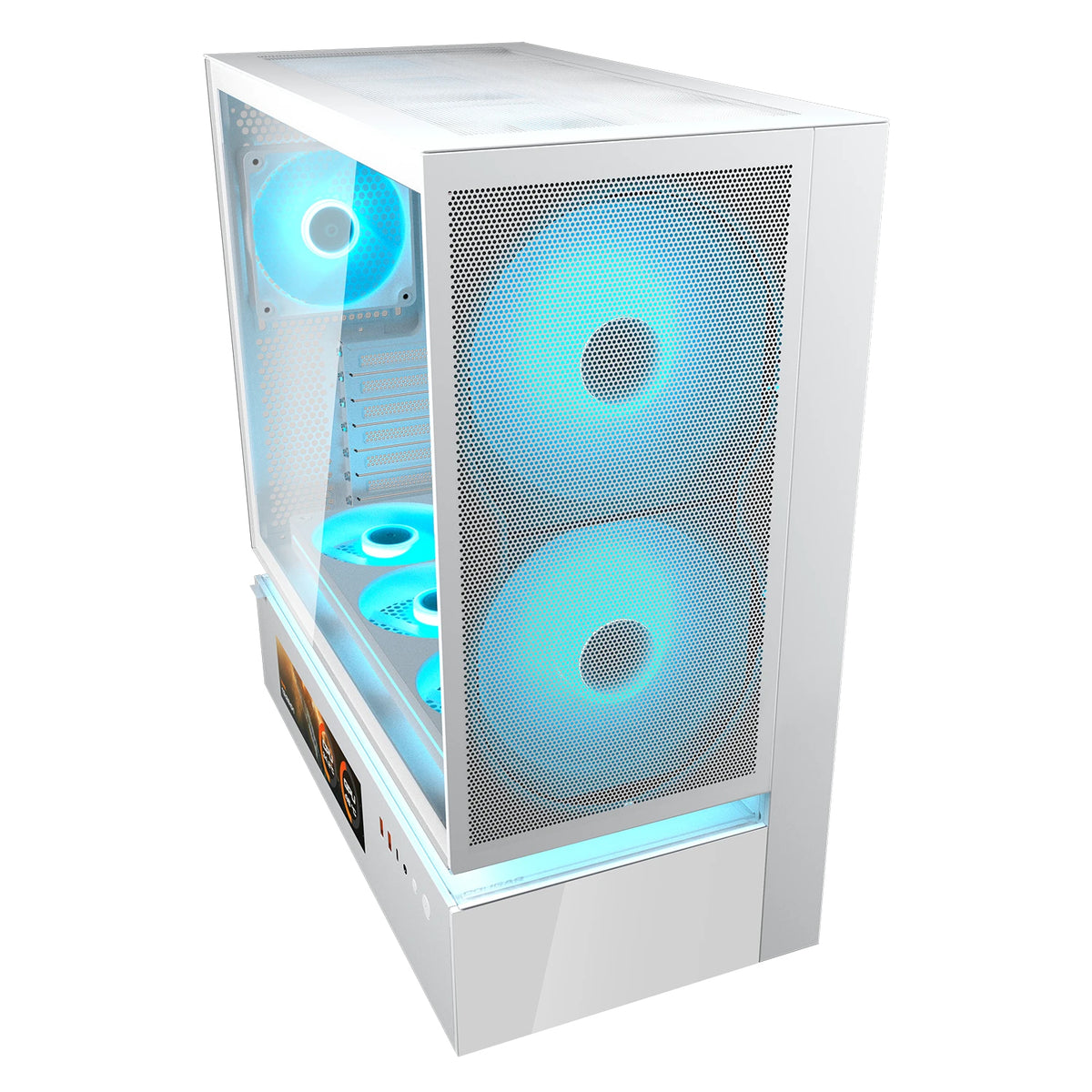 Caixa de Computador Cougar Caja Semitorre CFV235 Mesh Vision branco - imagem 8