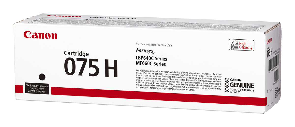 Canon Toner Cartridge 075 H BK / 6369C002 preto - imagem 8