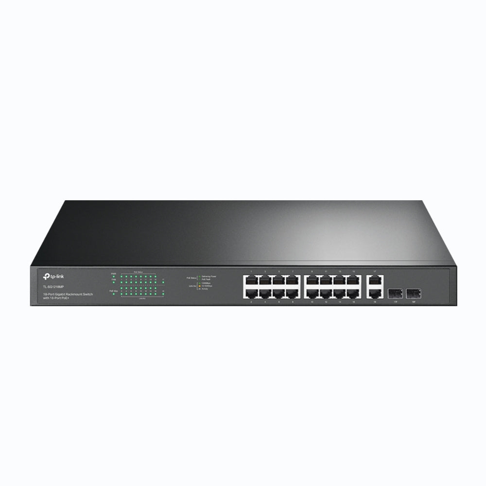 TP-Link TL-SG1218MP Switch PoE+/SFP de 20 portas/ RJ-45 10/100/1000