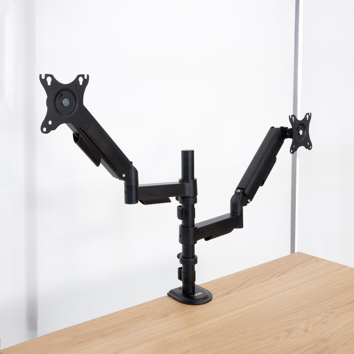 Suporte de Monitor Tooq mesa DB1533TNR-B 2 brazo 17-32 Preto - imagem 5