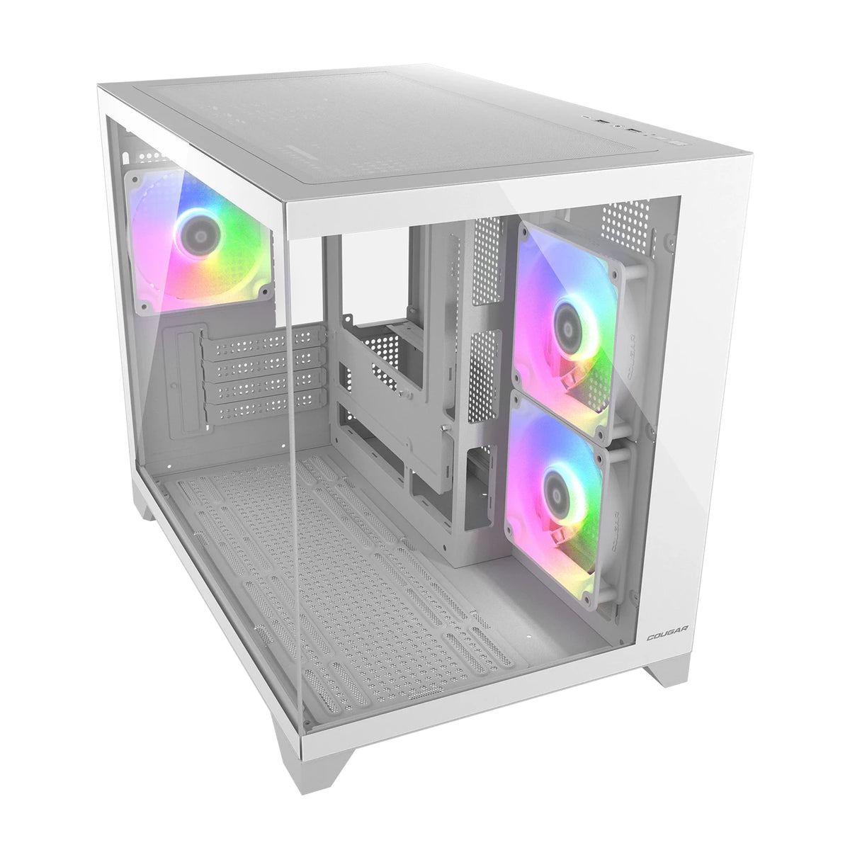 Caixa de Computador Cougar Caja Semitorre FV150 Mini Rgb branco - imagem 6