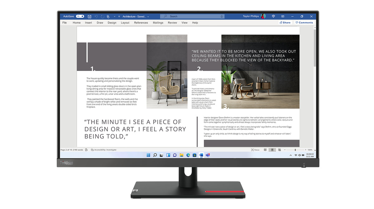 Monitor Lenovo ThinkVision S27i-30 27" FHD HDMI - imagem 9