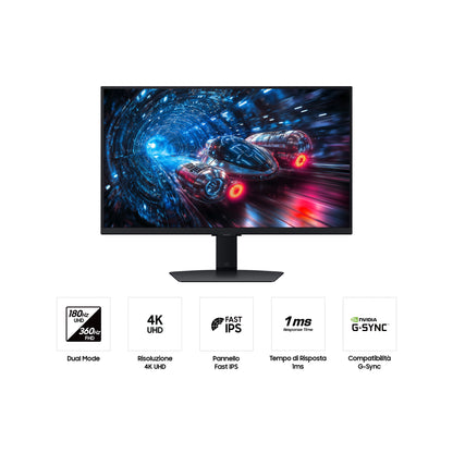 Monitor Samsung Odyssey LS27FG702EU / LS27FG702EUXEN preto - imagem 4