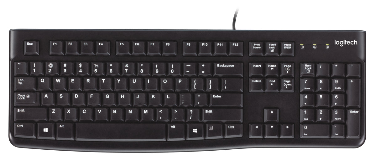 Teclado Logitech K120 / 920-002508 preto - imagem 3
