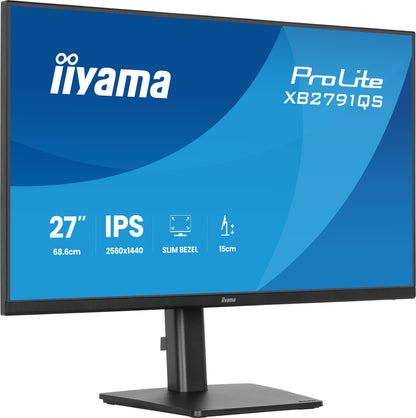 Monitor iiyama ProLite XB2791QS / XB2791QS-B1 preto - imagem 5