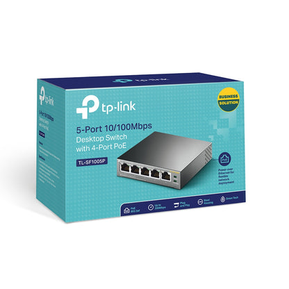TP-Link TL-SF1005P 5 portas/ RJ-45 Switch PoE 10/100