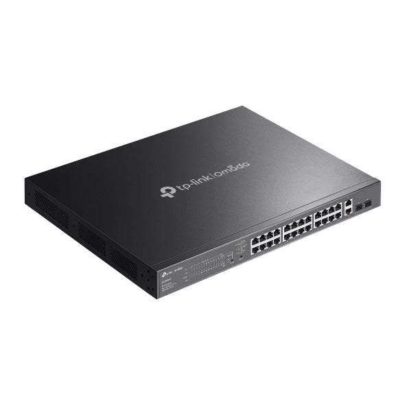 Bastidor TP-Link ES228GMP Switch 24xPoE+ 2xGb 2xSFP 384W - imagem 8