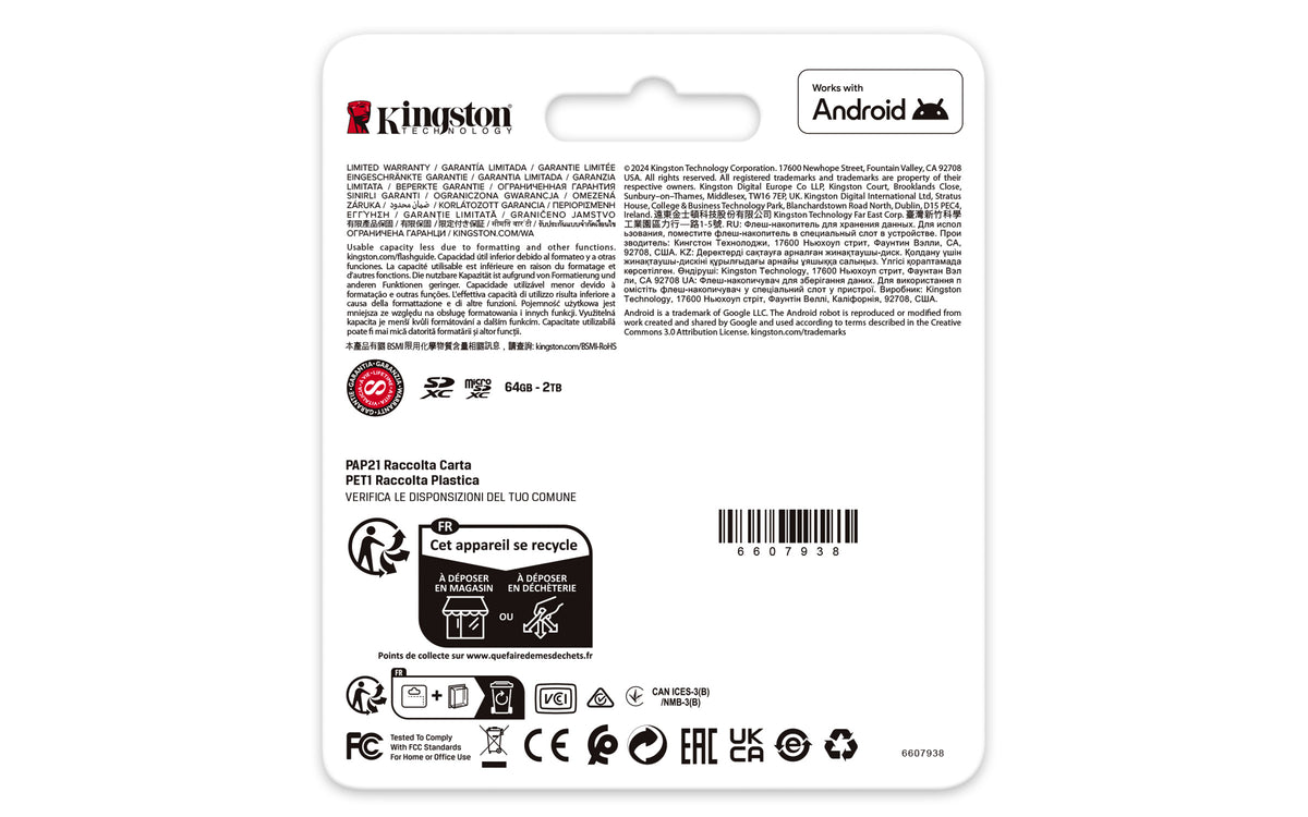 Cartão de Memória Kingston microSD Canvas Go! Plus 4 128GB 200 MB-s - imagem 9